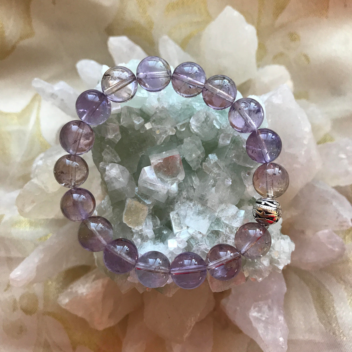 Rose Quartz Genuine Crystal Bracelet – ByKsenia