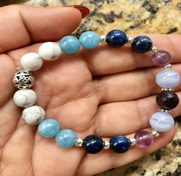 Calm, Anxiety Relief, Heart Healing Bracelet Stress Relief Reiki Charged  Jewellery - Etsy
