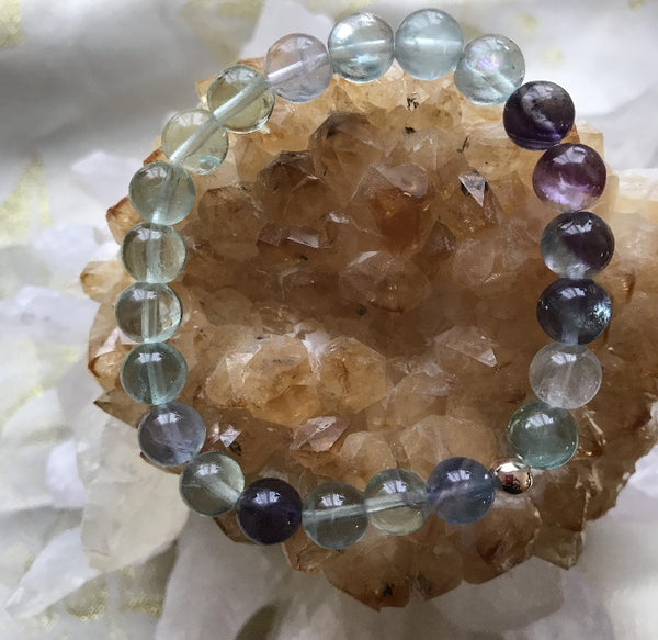 Fluorite Bracelet - 7.5 inch