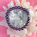 Hematite Genuine Crystal Bracelet