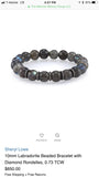 Labradorite Lux Genuine Crystal Bracelet
